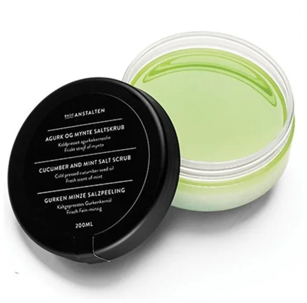 Badeanstalten Bodyscrub m. Agurk & Mynte (200 ml)